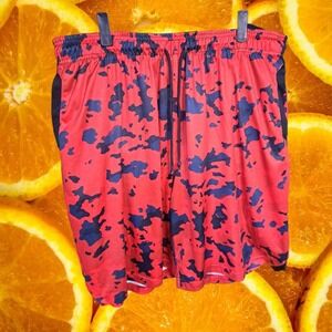 And1 Basketball Red and Black‎ Shorts Size XL